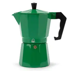 BENETTON - Cafetera Italiana 6 Tazas