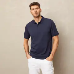 WOLF&HANK - Polo Manga Corta Algodón Cuello Polo Hombre