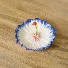 ANIS SAMANEZ - Fuente Aperitivo 12cms Flor Blanca