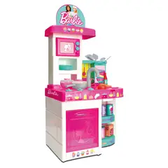 BARBIE - Cocina Con Luces Sonido Y 40 Accesorios