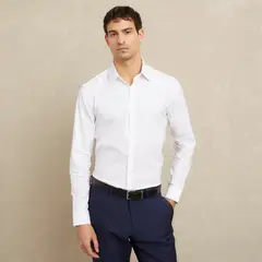 WOLF&HANK - Camisa Vestir Slim Fit Manga Larga Hombre