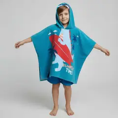 MICA KIDS - Toalla de Playa Poncho Infantil 100% Algodón