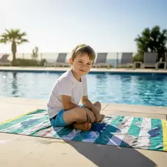 MICA KIDS - Toalla De Playa Infantil 100% Algodón 71x148cm