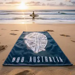 DOO AUSTRALIA - Toalla De Playa 100% Algodón 80x160cm