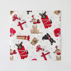 MICA - 20 Servilletas navideñas mundo perros