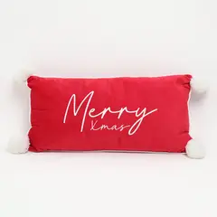 MICA - Cojín navideño Merry Xmas 60x30cm