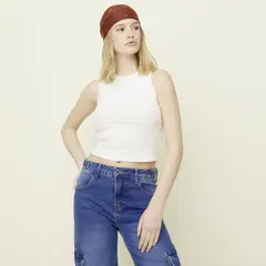 SYBILLA - Polo Sin Mangas Mujer