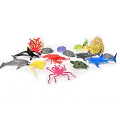 KIDS N PLAY - Juguete Pomo Con Animales Marinos 19 Pzas