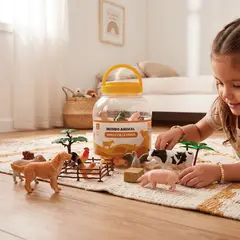 KIDS N PLAY - Pomo Animales de La Granja 19 Piezas