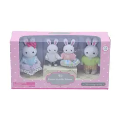 KIDS N PLAY - Juguete Set Familia 4 Conejos