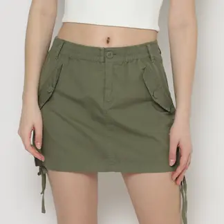 AMERICAN ABBEY - Falda 100% Algodón Mujer