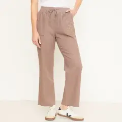 NEWPORT - Pantalón Casual Tiro Medio Para Mujer.