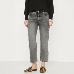 UNIVERSITY CLUB - Jean Straight Tiro Alto Mujer