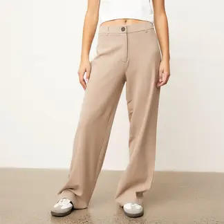 SYBILLA - Pantalón Recto Casual Mujer