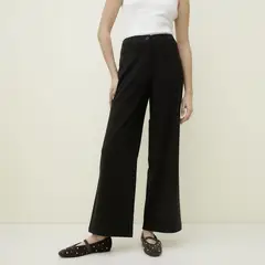 SYBILLA - Pantalón Recto Casual Mujer