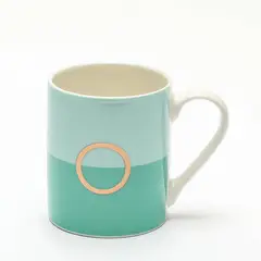 ROBERTA ALLEN - Taza Verde Letra O