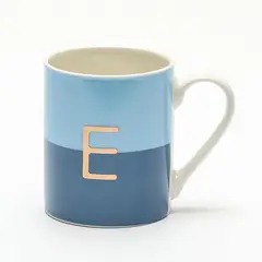 ROBERTA ALLEN - Taza Azul Letra E