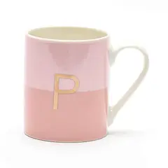 ROBERTA ALLEN - Taza Rosada Letra P