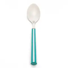 MICA - Cuchara Té Rayas Turquesa