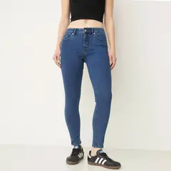 SYBILLA - Jean Skinny Tiro Medio Mujer