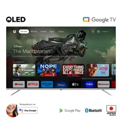 JVC - Televisor 65" Qled 4k Frameless Google Tv