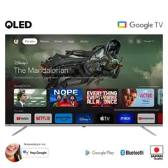 JVC - Televisor 58" Qled 4k Frameless Google Tv