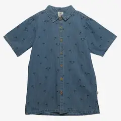 FEDERATION - Camisa Niño Manga Corta Algodón