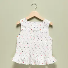 YAMP - Blusa Niña Sin Mangas Algodón