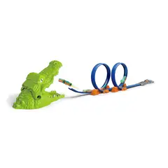 KIDS N PLAY - Pista De Carrera Cocodrilo Doble Giro