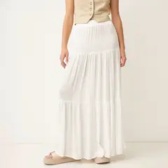 SYBILLA - Falda Larga Casual Mujer