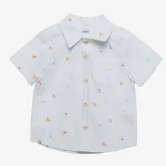 YAMP - Camisa Bebé Niño Manga Corta Algodón