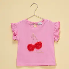 YAMP - Polo Bebé Niña Manga Corta Algodón