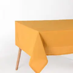 BASEMENT HOME - Mantel Cotton Líneas Mostaza 180x240cm