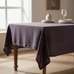 BASEMENT HOME - Mantel Lino Gris 180x350cm