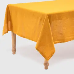 BASEMENT HOME - Mantel Cotton Líneas Mostaza 150x210cm
