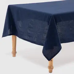 BASEMENT HOME - Mantel Cotton Líneas Rosa 150x210cm