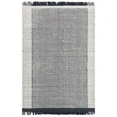 BASEMENT HOME - Alfombra Gris de Lana