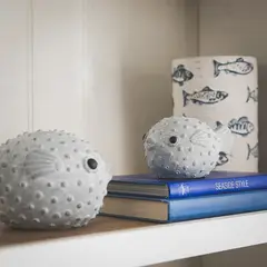 BASEMENT HOME - Adorno Pez Globo Azul