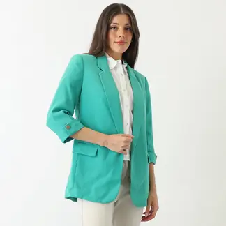 BASEMENT - Blazer Recto Mujer