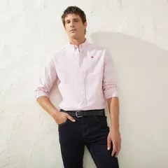 CASCAIS - Camisa Manga Larga 100% Algodón Hombre