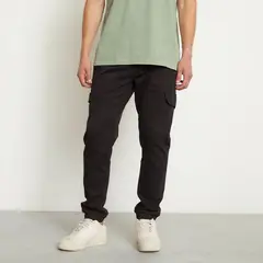 BEARCLIFF - Pantalón Algodón Jogger Fit Hombre