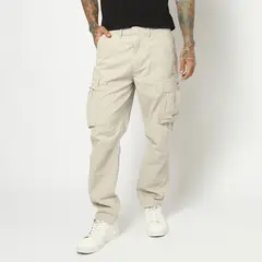 DENIMLAB - Pantalón Cargo Algodón Hombre