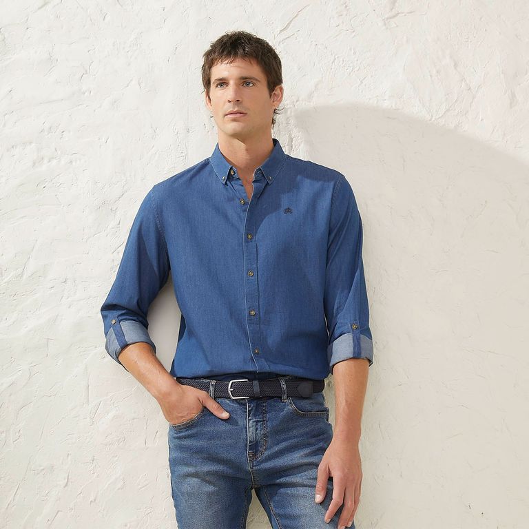 Camisa Lino Hombre