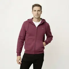 UNIVERSITY CLUB - Polera Algodón Casual Hombre con Gorro