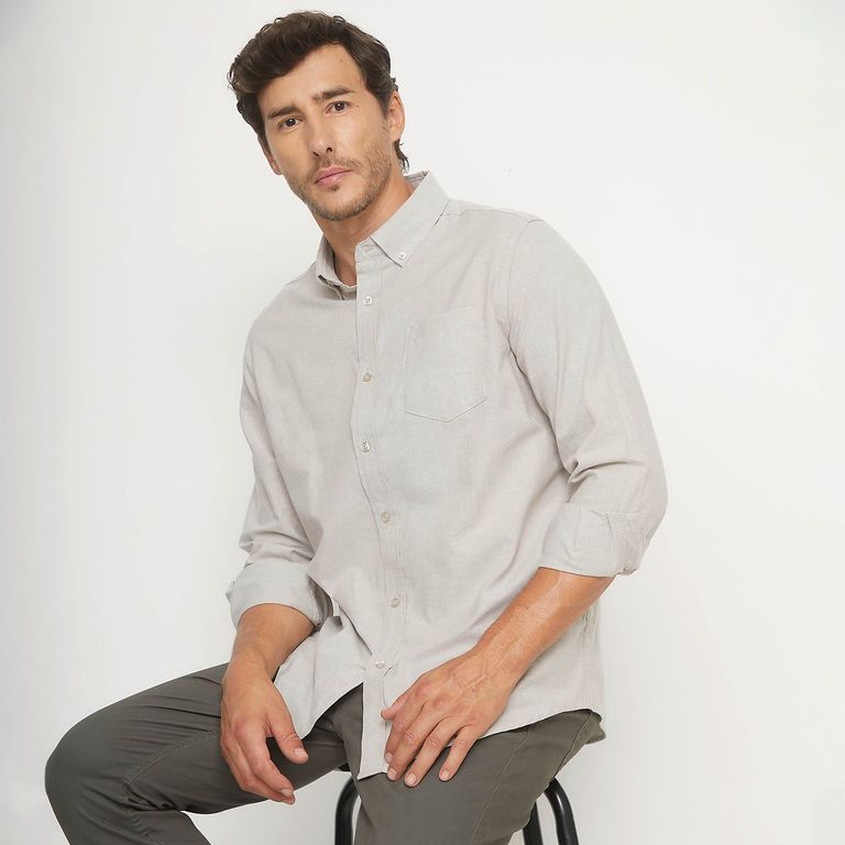 Camisa Algodón Hombre
