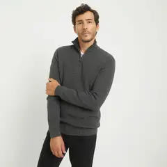 NEWPORT - Chompa Casual Algodón Hombre Manga Larga