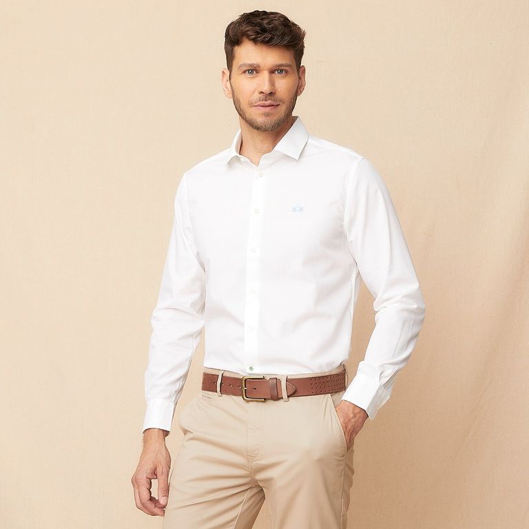 Camisa Algodón Hombre