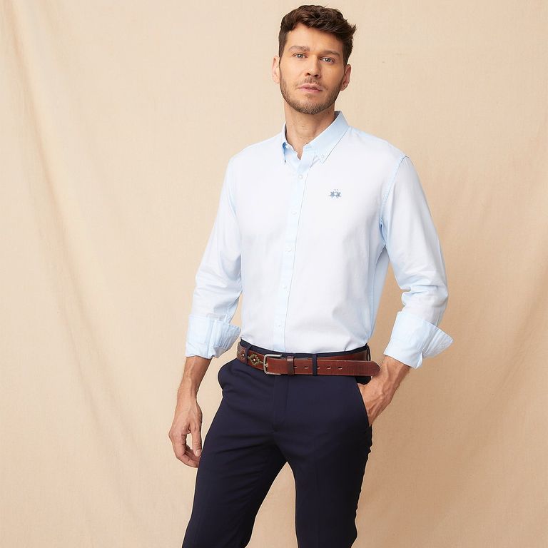 Camisa Algodón Hombre