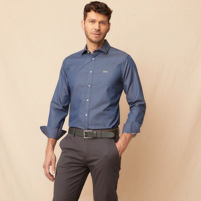 Camisa Algodón Hombre