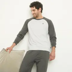 NEWPORT - Pijama Algodón Manga Larga Hombre